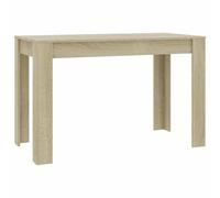 Berkfield Home Dining Table Sonoma Oak 120x60x76 cm Engineered Wood in Light Oak | Size: 120 x 60 x 76 cm Berkfield Home Light Oak 120 x 60 x 76 cm