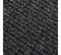 Berkfield Home Dirt Trapper Carpet Runner 100x150 cm Anthracite in Charcoal | Size: 100 cm diameter Berkfield Home Charcoal 100 cm diameter