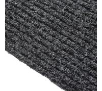 Berkfield Home Dirt Trapper Carpet Runner 100x500 cm Anthracite in Charcoal | Size: 100 cm diameter Berkfield Home Charcoal 100 cm diameter