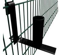 Berkfield Home Dispenser for Privacy Fence Strips Steel in Black Berkfield Home Black