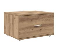 Berkfield Home Drawer Cabinet Artisan Oak Particle Board, Laminate Medium in Brown Berkfield Home Brown