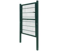 Berkfield Home Durable 2D Fence Gate (Single) Green 106 x 230 cm Berkfield Home Green 106 x 230 cm