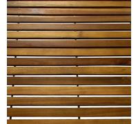 Berkfield Home Durable 3 pcs Acacia Bath Mat 80 x 50 cm in Brown Berkfield Home Brown 80 x 50 cm