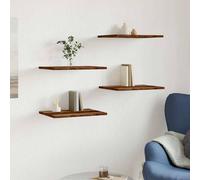 Berkfield Home Durable Bookshelf Boards 4 pcs Old Wood 40x30x1.5 cm Engineered Wood in Brown Berkfield Home Brown 40x30x1.5 cm