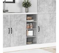 Berkfield Home Durable Bottom Cabinet Concrete Grey 30x44, 5x81, 5 cm Engineered Wood Berkfield Home Grey