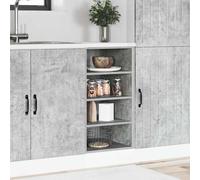 Berkfield Home Durable Bottom Cabinet Concrete Grey 40x44.5x81.5 cm Engineered Wood Berkfield Home Grey 40x44.5x81.5 cm