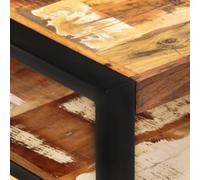Berkfield Home Durable Coffee Table 120x60x40 cm Solid Reclaimed Wood in Brown | Size: 120 x 60 x 40 cm Berkfield Home Brown 120 x 60 x 40 cm