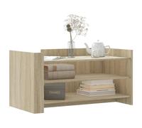 Berkfield Home Durable Coffee Table Sonoma Oak 100x50x50 cm Engineered Wood in Light Oak | Size: 100 x 50 x 50 cm Berkfield Home Light Oak 100 x 50 x 50 cm