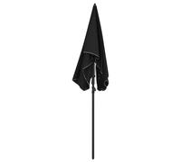 Berkfield Home Durable Garden Parasol with Pole 200x130 cm Black Berkfield Home Black 200x130 cm