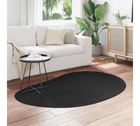 Berkfield Home Elegant Area Rug Black 120x170 cm Polyester Non-Slip | Size: Medium Berkfield Home Black Medium