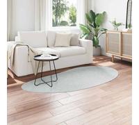 Berkfield Home Elegant Area Rug Grey 100x200 cm Polyester Non-Slip | Size: Medium Berkfield Home Grey Medium