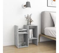 Berkfield Home Elegant Bedside Cabinets 2 pcs Concrete Grey 50x30x51.5 cm Engine Berkfield Home Grey 50x30x51.5 cm