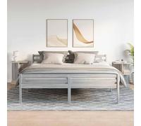 Berkfield Home Elegant Bedside Tables 2 pcs Grey Sonoma 46.5x29x61 cm Engineered Wood Berkfield Home Grey 46.5x29x61 cm