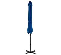 Berkfield Home Elegant Cantilever Umbrella with Aluminium Pole Azure Blue 300 cm Berkfield Home Blue