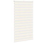Berkfield Home Elegant Zebra Blind Marble Beige 125x200 cm Fabric Width 120.9 cm Berkfield Home Beige 125x200 cm