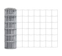 Berkfield Home Euro Fence 0.4x10 m Galvanised Steel in Silver Berkfield Home Silver