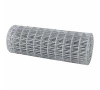 Berkfield Home Euro Fence 0.4x25 m Galvanised Steel in Silver Berkfield Home Silver