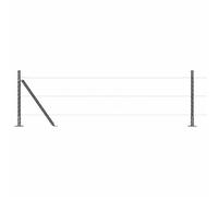 Berkfield Home Fence Posts Set of 26 Grey Concrete 3.2 x 3.2 x 50 cm Durable Berkfield Home Grey 3.2 x 3.2 x 50 cm