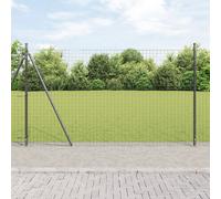 Berkfield Home Fence Posts Set of 52 Grey Concrete 3.2 x 3.2 x 83.5 cm Durable Berkfield Home Grey 3.2 x 3.2 x 83.5 cm