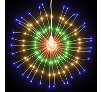 Berkfield Home Festive Christmas Starburst Light 140 LEDs Multicolour 17 cm Berkfield Home Multicolor