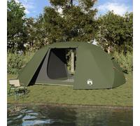 Berkfield Home Fishing Tent Olive green Polyester 7-Person Durable Berkfield Home Multicolor