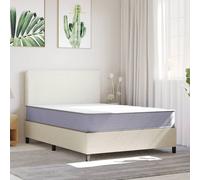 Berkfield Home Foam Mattress Medium Soft 140x190 cm in White Berkfield Home White 140x190 cm