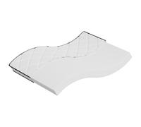 Berkfield Home Foam Mattress Medium Soft 140x190 cm in White Berkfield Home White 140x190 cm
