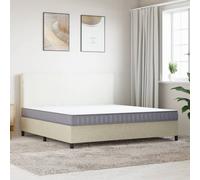 Berkfield Home Foam Mattress Medium Soft 200x200 cm in White Berkfield Home White 200x200 cm