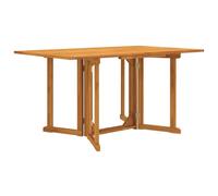 Berkfield Home Folding Butterfly Garden Table 150x90x75 cm Solid Wood Teak in Brown | Size: 150 x 90 x 75 cm Berkfield Home Brown 150 x 90 x 75 cm