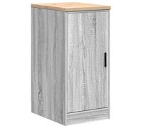Berkfield Home Garage Storage Cabinet Grey Sonoma 40x51x85 cm Solid Wood Pine | Size: 40 x 51 x 85 cm Berkfield Home Grey 40 x 51 x 85 cm