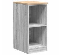 Berkfield Home Garage Storage Cabinet Grey Sonoma 40x51x85 cm Solid Wood Pine | Size: 40 x 51 x 85 cm Berkfield Home Grey 40 x 51 x 85 cm