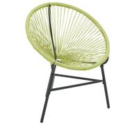 Berkfield Home Garden Acapulco Chair Poly Rattan Green Berkfield Home Green