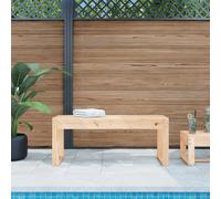 Berkfield Home Garden Bench 110x38x45 cm Solid Wood Pine in Brown | Size: 110 x 38 x 45 cm Berkfield Home Brown 110 x 38 x 45 cm