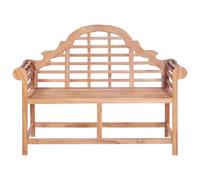 Berkfield Home Garden Bench 127x58.5x92.5 cm Solid Wood Teak in Brown Berkfield Home Brown 127x58.5x92.5 cm