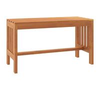 Berkfield Home Garden Bench 80 cm Solid Wood Eucalyptus in Brown Berkfield Home Brown