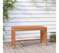 Berkfield Home Garden Bench 80 cm Solid Wood Eucalyptus in Brown Berkfield Home Brown