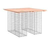 Berkfield Home Garden Bench Gabion Design 100x102x72 cm Solid Wood Douglas in Brown | Size: 100 x 102 x 72 cm Berkfield Home Brown 100 x 102 x 72 cm