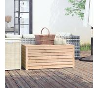 Berkfield Home Garden Box 101x50.5x46.5 cm Solid Wood Pine in Brown Berkfield Home Brown 101x50.5x46.5 cm