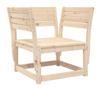 Berkfield Home Garden Chair Solid Wood Pine in Natural Berkfield Home Natural