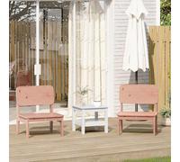 Berkfield Home Garden Chairs 2 pcs 60x52.5x72 cm Solid Wood Douglas in Brown Berkfield Home Brown 60x52.5x72 cm