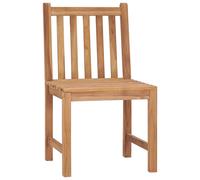 Berkfield Home Garden Chairs 8 pcs Solid Teak Wood in Brown Berkfield Home Brown