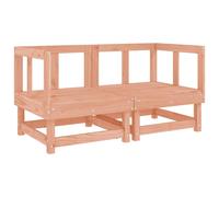 Berkfield Home Garden Corner Sofas 2 pcs Solid Wood Douglas in Light Tan Berkfield Home Light Tan