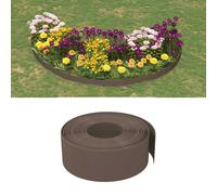 Berkfield Home Garden Edging Brown 10 m 20 cm Polyethylene Berkfield Home Brown