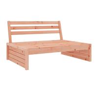 Berkfield Home Garden Middle Sofa 120x80 cm Solid Wood Douglas in Tan Berkfield Home Tan 120x80 cm