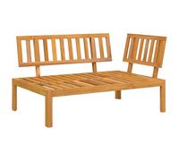 Berkfield Home Garden Pallet Corner Sofa Solid Wood Acacia in Brown Berkfield Home Brown