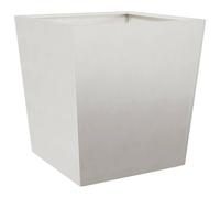 Berkfield Home Garden Planter 50x50x50 cm Stainless Steel in Light Grey | Size: 50 x 50 x 50 cm Berkfield Home Light Grey 50 x 50 x 50 cm