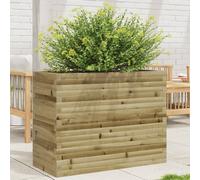 Berkfield Home Garden Planter 90x40x68.5 cm Impregnated Wood Pine in Brown Berkfield Home Brown 90x40x68.5 cm