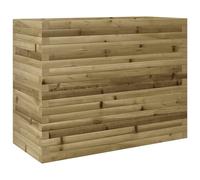 Berkfield Home Garden Planter 90x40x68.5 cm Impregnated Wood Pine in Brown Berkfield Home Brown 90x40x68.5 cm