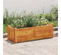 Berkfield Home Garden Raised Bed Acacia Wood 76x27.6x25 cm in Brown Berkfield Home Brown 76x27.6x25 cm