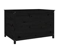 Berkfield Home Garden Raised Bed Black 119.5x82.5x78 cm Solid Wood Pine Berkfield Home Black 119.5x82.5x78 cm